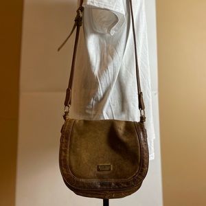 Linea Leather London Crossbody Bag